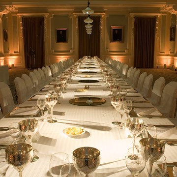 Dinner in the Playfair Hall