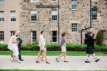 Wedding Party in the Gardens