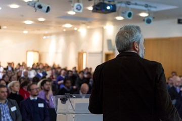 Conference in Wolfson Hall