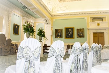 Playfair Hall Wedding Set-Up